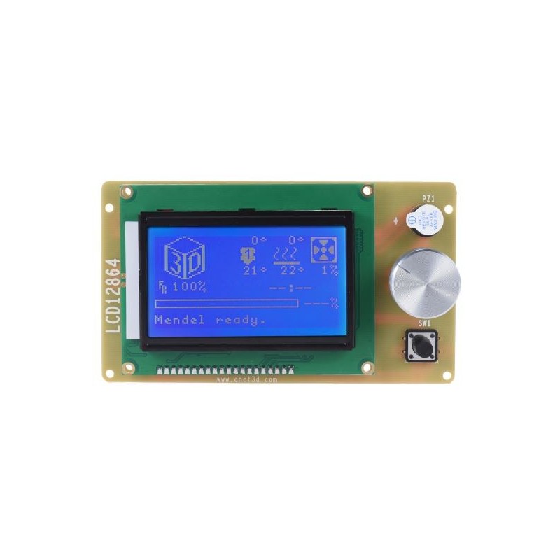 écran contrôle LCD Anet 12864 Imprimante 3D Reprap RAMPS1.4 écran contrôle LCD Anet 12864 Imprimante 3D Reprap RAMPS1.4