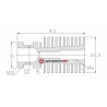KIT TÊTE EXTRUDEUR 0.4mm E3D V6
