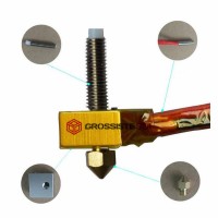 Kit MK8 Extrudeuse Extrémité Chaude Imprimante 3D 1.75mm Buse 0.4mm
