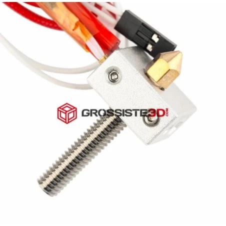 Kit MK8 Extrudeuse Tête Buse M6 PLAT  0.4mm
