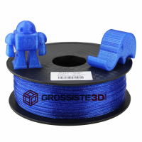 Filament 3D paillette Bleu PLA 3mm