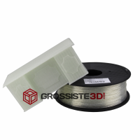 Filament 3D paillette transparent PLA 3mm