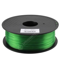 Filament PLA Translucide Vert 2.85 mm – 1 Kg – Finition lumineuse