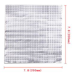Adhésif Isolation thermique plateau chauffant imprimante 3D 200x200mm