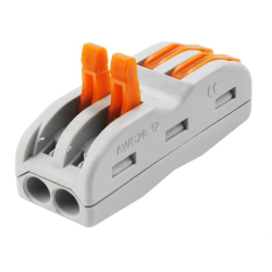 Bornes de connexion connecteurs fil électriques
