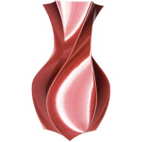 Filament 3D Silk Glossy  1 Kg Rouge 1.75 mm