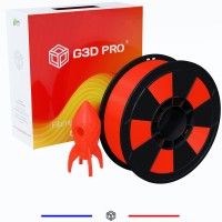PLA Orange Fluorescent 1 kg 1.75 mm pour Imprimante 3D - G3D PRO
