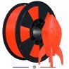 62 - Filament 3D PLA Fluorescent 1kg Orange 1.75 mm