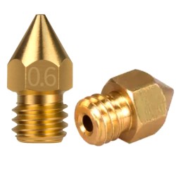 Buse 0.6mm MK7 MK8 1.75mm laiton