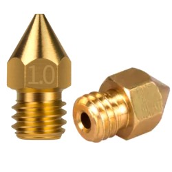 Buse 1.0mm MK8 1.75mm laiton