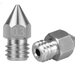 Buse 0.3mm MK8 MK7 1.75MM Acier Inoxydable