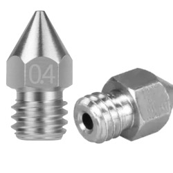 Buse 0.4mm MK8 MK7 1.75MM Acier Inoxydable