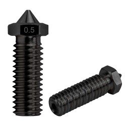 Buse E3D volcano 0.5mm Acier Trempé 1.75mm