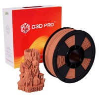 Fil 3D PLA Pastel 1 Kg 1.75 mm Orange Pêche