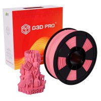Fil 3D PLA Pastel 1 Kg 1.75 mm Rose Dragé