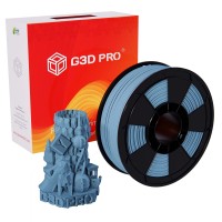 Fil 3D PLA Pastel 1 Kg 1.75 mm Bleu Bébé