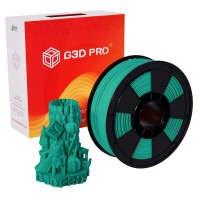Fil 3D PLA Pastel 1 Kg 1.75 mm Cyan