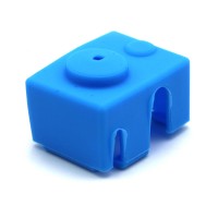 Chaussette protection silicone bloc chauffe E3D V6 Compatible Bleu