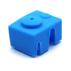 Chaussette protection silicone bloc chauffe E3D V6 Compatible Bleu