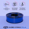 Fil 3D PLA 1 Kg 1.75 mm Bleu