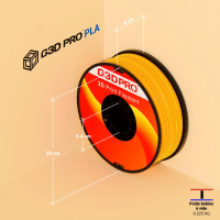 Fil 3D PLA 1 Kg 1.75 mm Jaune