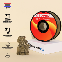 Fil 3D PLA 1 Kg 1.75 mm Bronze
