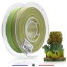 Fil 3D PLA Multicolore Mat Avocat 1.75mm 1KG - Verts G3D PRO