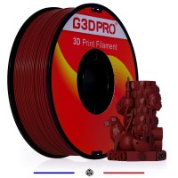 Fil 3D PLA 1 Kg 1.75 mm Dark Rouge
