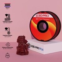 Fil 3D PLA 1 Kg 1.75 mm Dark Rouge
