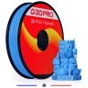 725 - Filament 3D PLA Fluorescent 500g 1.75 mm Bleu