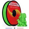 728 - Filament 3D PLA Fluorescent 500g 1.75 mm Vert