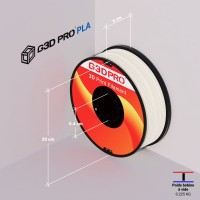 Fil 3D PLA 1 Kg 1.75 mm Naturel
