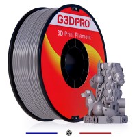 Fil 3D PLA 1 Kg 1.75 mm Argent