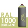 Spray peinture RAL 1000 Beige Vert Brillant