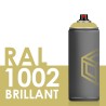 2080 - Bombe de peinture 400ml Brillant RAL 1002 Jaune Sable