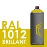 2087 - Bombe de peinture 400ml Brillant RAL 1012 Jaune Citron