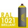 2096 - Bombe de peinture 400ml Brillant RAL 1021 Jaune Colza