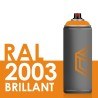 2105 - Bombe de peinture 400ml Brillant RAL 2003 Orangé Pastel