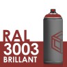 2114 - Bombe de peinture 400ml Brillant RAL 3003 Rouge Rubis