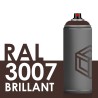 2117 - Bombe de peinture 400ml Brillant RAL 3007 Rouge Noir