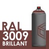 2118 - Bombe de peinture 400ml Brillant RAL 3009 Rouge Oxyde