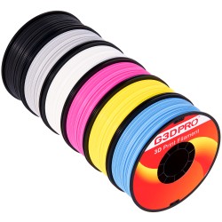 Filament 3D Pack PLA Haute Vitesse CMY G3D PRO®