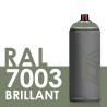 2226 - Bombe de peinture 400ml Brillant RAL 7003 Gris Mousse