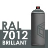 2234 - Bombe de peinture 400ml Brillant RAL 7012 Gris Basalte