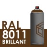 2262 - Bombe de peinture 400ml Brillant RAL 8011 Brun Noisette
