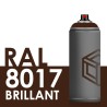 2267 - Bombe de peinture 400ml Brillant RAL 8017 Brun Chocolat