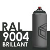 2276 - Bombe de peinture 400ml Brillant RAL 9004 Noir Sécurité