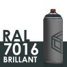 2237 - Bombe de peinture 400ml Brillant RAL 7016 Gris Anthracite