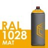 3331 - Bombe de peinture 400ml Mat RAL 1028 Jaune Melon