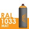 3335 - Bombe de peinture 400ml Mat RAL 1033 Jaune Dahlia